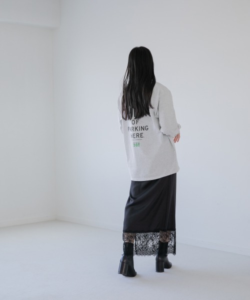 yuw(ユウ)の「スソレーススカート 260834(スカート・レディース・ブラック/ブラック系その他・FREE)」の15枚目の写真