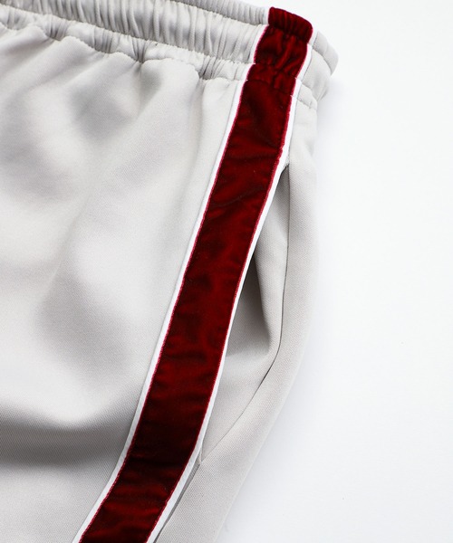 X-girl（エックスガール）の「SIDE LINE JERSEY PANTS/サイドライン　ジャージーパンツ（その他パンツ・レディース・ブラック/グレー・S/M/XS）」の11枚目の写真