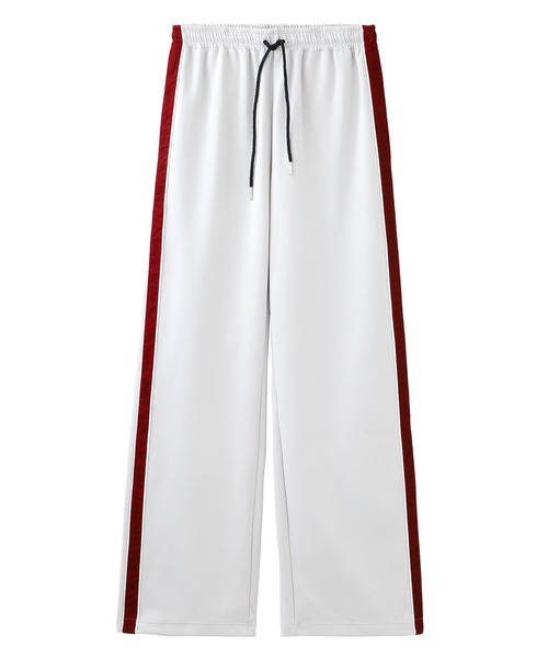 X-girl（エックスガール）の「SIDE LINE JERSEY PANTS/サイドライン　ジャージーパンツ（その他パンツ・レディース・ブラック/グレー・S/M/XS）」の13枚目の写真