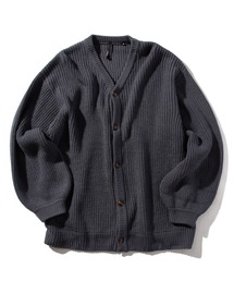 「INASTUDIOS SELECT」ビッグサイズ バールーンスリーブ カーディガン レディース