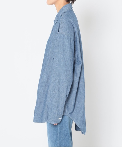 FRAMeWORK（フレームワーク）の「ダンガリーシャツ◆（シャツ/ブラウス・レディース・ブルー系その他・FREE）」の9枚目の写真