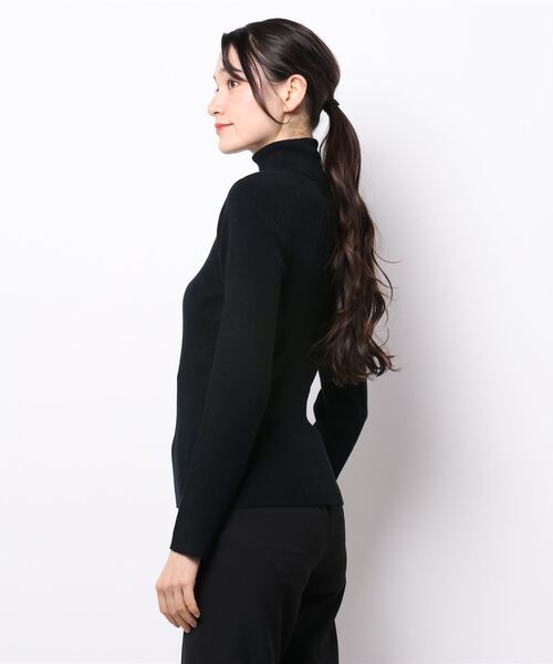 one way（ワンウェイ）の「【oneway Jeans】タートルニット（ニット/セーター・レディース・ホワイト/ブラック/レッド/ライトグリーン/ブラック系その他/ブラック系その他2・FREE）」の18枚目の写真