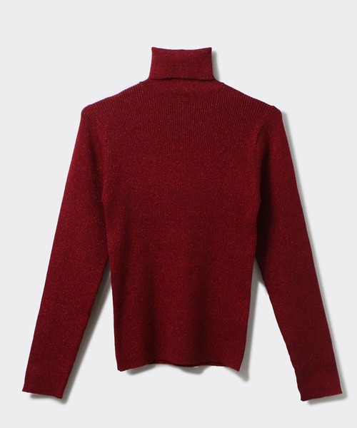 one way（ワンウェイ）の「【oneway Jeans】タートルニット（ニット/セーター・レディース・ホワイト/ブラック/レッド/ライトグリーン/ブラック系その他/ブラック系その他2・FREE）」の6枚目の写真