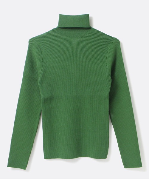 one way（ワンウェイ）の「【oneway Jeans】タートルニット（ニット/セーター・レディース・ホワイト/ブラック/レッド/ライトグリーン/ブラック系その他/ブラック系その他2・FREE）」の5枚目の写真