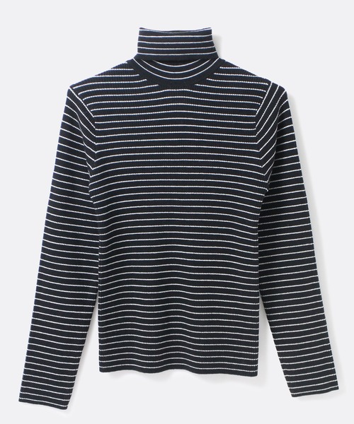 one way（ワンウェイ）の「【oneway Jeans】タートルニット（ニット/セーター・レディース・ホワイト/ブラック/レッド/ライトグリーン/ブラック系その他/ブラック系その他2・FREE）」の7枚目の写真