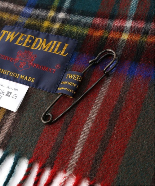 SLOBE IENA TWEED MILL/ツイードミル ストール 70-190 追加予約》TWEED MILL/ツイードミル ストール（ストール