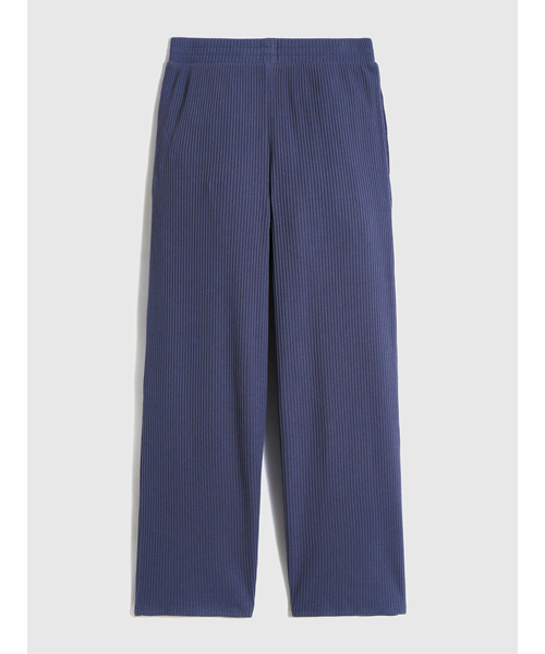 GAP（ギャップ）の「ハイライズ  リブ編みワイドストレートパンツ（その他パンツ・レディース・ブラック/ベージュ/ブルー/アイボリー・S/XS/XXS/M/L）」の11枚目の写真
