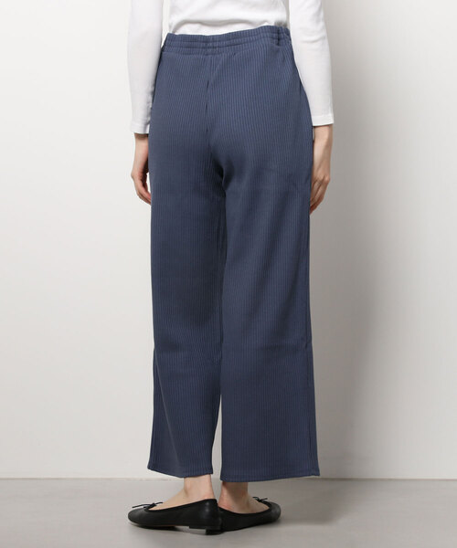 GAP（ギャップ）の「ハイライズ  リブ編みワイドストレートパンツ（その他パンツ・レディース・ブラック/ベージュ/ブルー/アイボリー・S/XS/XXS/M/L）」の6枚目の写真