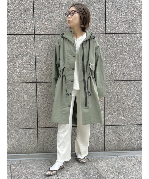 GAP（ギャップ）の「ハイライズ  リブ編みワイドストレートパンツ（その他パンツ・レディース・ブラック/ベージュ/ブルー/アイボリー・S/XS/XXS/M/L）」の22枚目の写真