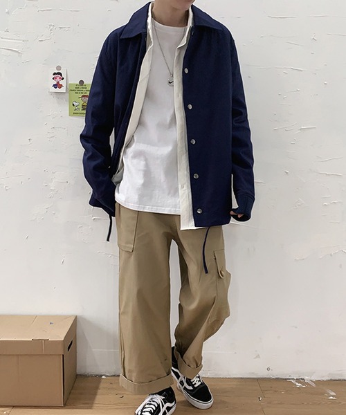 カラーツイルコーチジャケット2(ブルゾン)|MGV(エムジーヴィー) カラーツイルコーチジャケット2(ブルゾン)|MGV(エムジーヴィー)