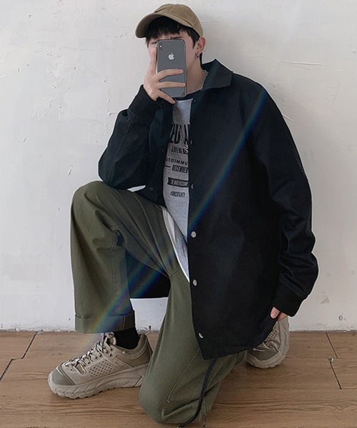 カラーツイルコーチジャケット2(ブルゾン)|MGV(エムジーヴィー) カラーツイルコーチジャケット2(ブルゾン)|MGV(エムジーヴィー)