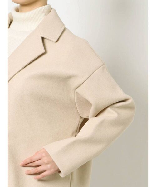 dazzlin(ダズリン)の「ビッグシルエットチェスターコート(チェスターコート・レディース・モカ/ブラウン/アイボリー・FREE)」の22枚目の写真