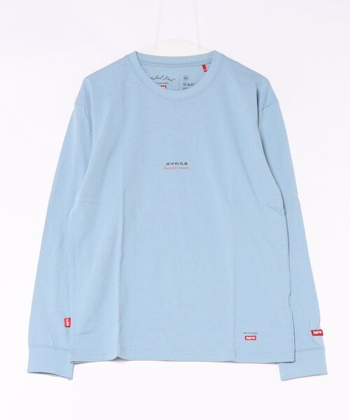 Naked Rust and other POEMS(ネイキッドラストアンドアザーポエムス)の「【69】【POEMS】フォトバックプリントロングスリーブTシャツ(Tシャツ/カットソー・メンズ・ホワイト/ブラック/サックスブルー・MEDIUM/LARGE)」の3枚目の写真
