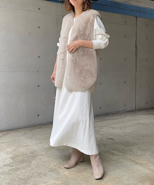 DouDou（ドゥドゥ）の「NEWドルマン切替ワンピース（ワンピース