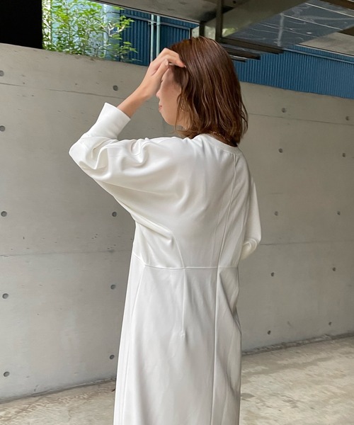 DouDou（ドゥドゥ）の「NEWドルマン切替ワンピース（ワンピース