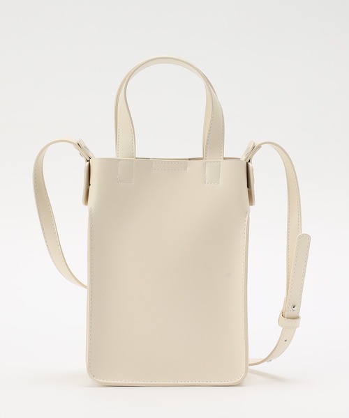 CIAOPANIC（チャオパニック）の「2WAYスクエアショルダーバッグ（ショルダーバッグ・レディース・ブラック/ライム/アイボリー・FREE）」の10枚目の写真