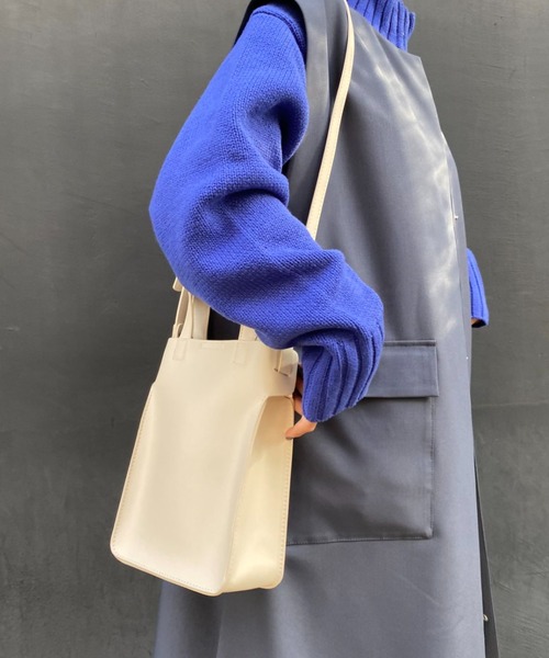 CIAOPANIC（チャオパニック）の「2WAYスクエアショルダーバッグ（ショルダーバッグ・レディース・ブラック/ライム/アイボリー・FREE）」の12枚目の写真