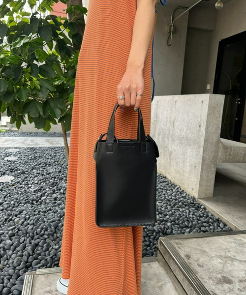 CIAOPANIC（チャオパニック）の「2WAYスクエアショルダーバッグ（ショルダーバッグ・レディース・ブラック/ライム/アイボリー・FREE）」の15枚目の写真