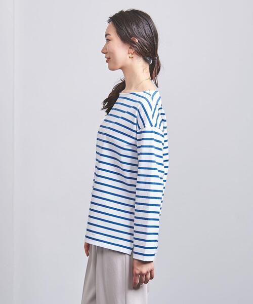 UNITED ARROWS（ユナイテッドアローズ）の「＜UNITED ARROWS＞C ボートネック カットソー W◆（Tシャツ/カットソー・レディース・ホワイト/ブラック/コバルトブルー・FREE）」の10枚目の写真