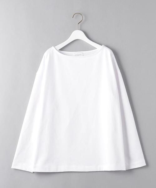 UNITED ARROWS（ユナイテッドアローズ）の「＜UNITED ARROWS＞C ボートネック カットソー W◆（Tシャツ/カットソー・レディース・ホワイト/ブラック/コバルトブルー・FREE）」の21枚目の写真