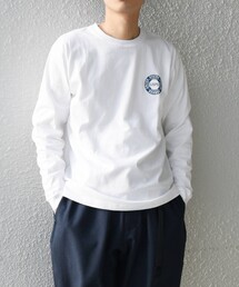 SHIPS any | USPS: サークルロゴ プリント ロンT◇(Tシャツ/カットソー)