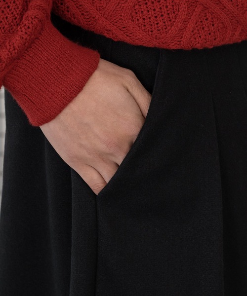 kutir(クティール)の「ウールライクテーパードパンツ(セットアップ着用可!)(その他パンツ・メンズ・ブラック/ブラウン/グリーン・MEDIUM/LARGE)」の4枚目の写真