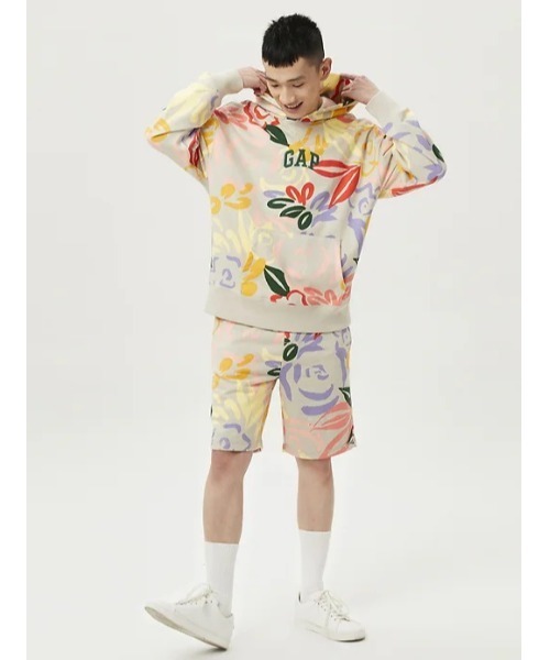 GAP（ギャップ）の「フレンチテリー フローラル ショートパンツ (ユニセックス)（その他パンツ・メンズ・その他・M/L/XL/S/XXS/XS）」の10枚目の写真