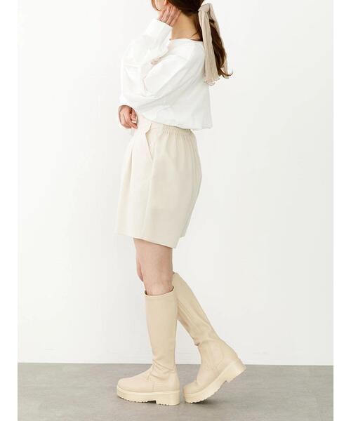 SLURR（スラ―）の「おこめ刺繍プルオーバー（Tシャツ/カットソー・レディース・オフホワイト/ベージュ・FREE）」の18枚目の写真