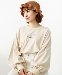 SLURR | おこめ刺繍プルオーバー(Tシャツ/カットソー)