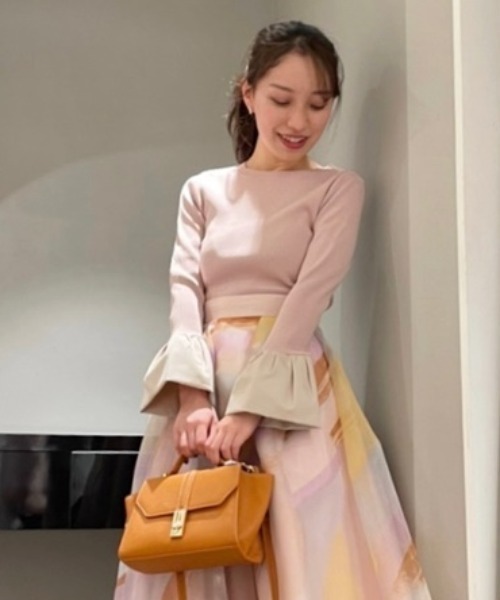 CELFORD（セルフォード）の「ベルスリーブニットプルオーバー