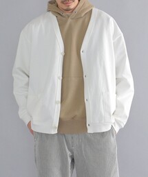 【SHIPS別注】ONEITA: ヘヴィウェイト Vネック カーディガン