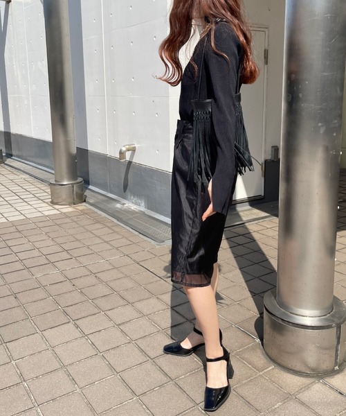 Ezick（エジック）の「シアーレイヤードハーフパンツ（その他パンツ・レディース・ブラック・FREE）」の13枚目の写真