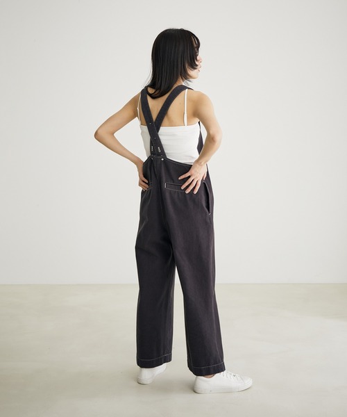 SALON adam et rope'（サロン アダム エ ロペ）の「【TRUE COTTON】カップ付きチューブトップ/ベアトップ（チューブトップ・レディース・ホワイト/ブラック/ベージュ・FREE）」の10枚目の写真