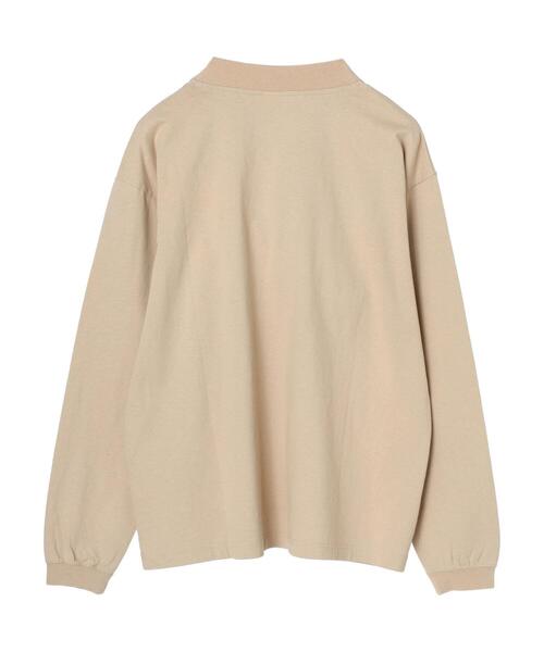 CRAFT STANDARD BOUTIQUE（クラフトスタンダードブティック）の「【汗染み防止加工】MOCKネックロンTEE　＊（Tシャツ/カットソー・メンズ・オフホワイト/ブラック/カーキ/ベージュ・LL/M/L/S）」の20枚目の写真