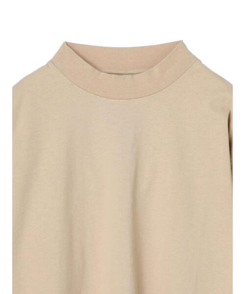 CRAFT STANDARD BOUTIQUE（クラフトスタンダードブティック）の「【汗染み防止加工】MOCKネックロンTEE　＊（Tシャツ/カットソー・メンズ・オフホワイト/ブラック/カーキ/ベージュ・LL/M/L/S）」の19枚目の写真