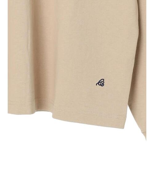 CRAFT STANDARD BOUTIQUE（クラフトスタンダードブティック）の「【汗染み防止加工】MOCKネックロンTEE　＊（Tシャツ/カットソー・メンズ・オフホワイト/ブラック/カーキ/ベージュ・LL/M/L/S）」の17枚目の写真