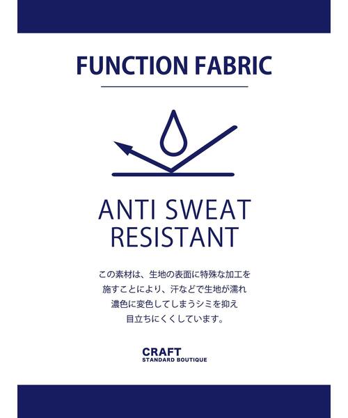 CRAFT STANDARD BOUTIQUE（クラフトスタンダードブティック）の「【汗染み防止加工】MOCKネックロンTEE　＊（Tシャツ/カットソー・メンズ・オフホワイト/ブラック/カーキ/ベージュ・LL/M/L/S）」の10枚目の写真