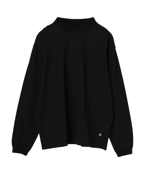 CRAFT STANDARD BOUTIQUE（クラフトスタンダードブティック）の「【汗染み防止加工】MOCKネックロンTEE　＊（Tシャツ/カットソー・メンズ・オフホワイト/ブラック/カーキ/ベージュ・LL/M/L/S）」の7枚目の写真