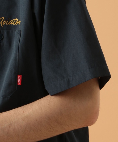 AVIREX(アヴィレックス)の「パシフィック フリート ワークシャツ / PACIFIC FLEET WORK SHIRT / アヴィレックス / AVIREX(シャツ/ブラウス・メンズ・ネイビー/コーラルピンク/チャコールグレー/ベージュ・X-LARGE/XX-LARGE/MEDIUM/LARGE)」の12枚目の写真