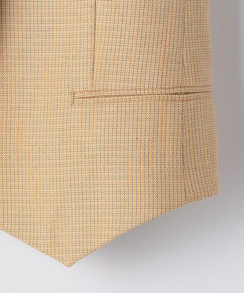 EMMEL REFINES（エメルリファインズ）の「＜EMMEL REFINES（エメル リファインズ）＞EM カラーツイード ベスト（その他アウター・レディース・ケリー/シャーベット・FREE）」の6枚目の写真