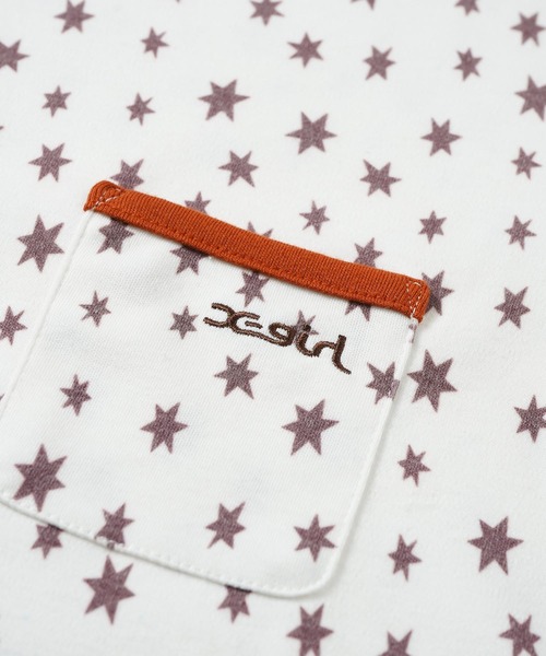 X-girl(エックスガール)の「HEXAGRAM S/S BABY DRESS(ワンピース・レディース・チャコール/ホワイト・S/M)」の10枚目の写真