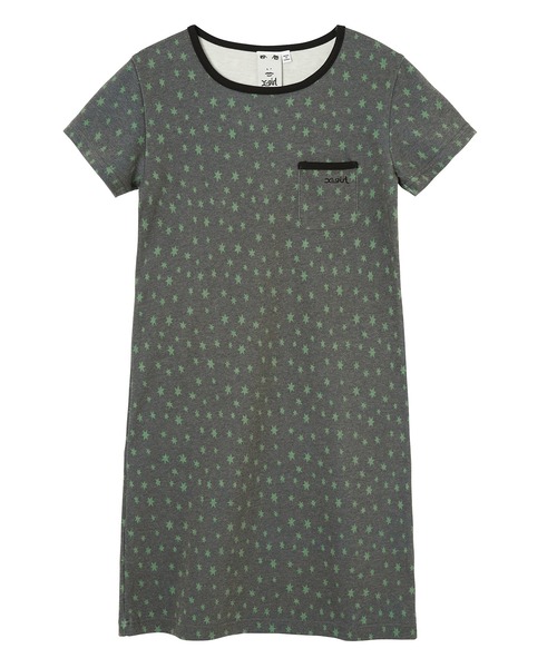 X-girl(エックスガール)の「HEXAGRAM S/S BABY DRESS(ワンピース・レディース・チャコール/ホワイト・S/M)」の19枚目の写真