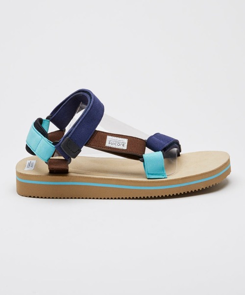 suicoke(スイコック)の「DEPA-ECS - Blue x Beige(サンダル・メンズ・その他・8/6/11/5.5/9/10/6.5/12/5)」の1枚目の写真