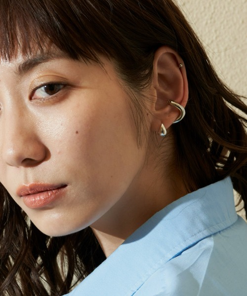 Auntie Rosa Holiday(アンティローザホリデー)の「変形サークルイヤカフ(イヤーカフ・レディース・シルバー/ゴールド・FREE)」の22枚目の写真