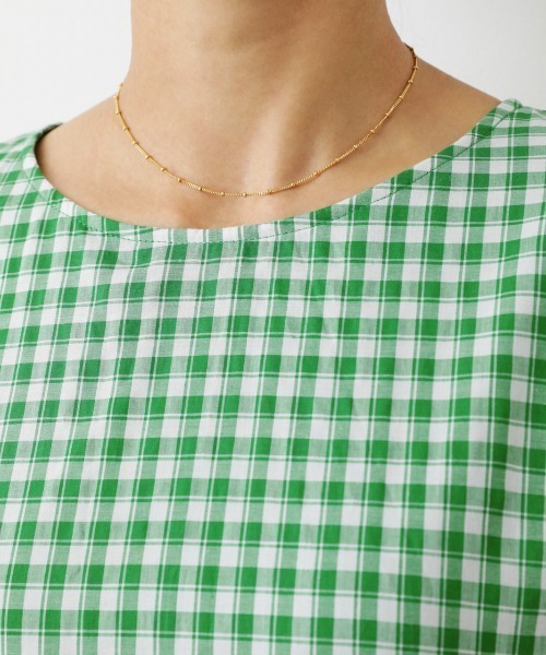 RODEO CROWNS WIDE BOWL(ロデオクラウンズワイドボウル)の「ギンガムチェックオーバーワンピース(ワンピース・レディース・ブラック系その他/グリーン系その他・FREE)」の12枚目の写真