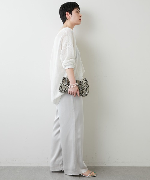 Whim Gazette - ウィムガゼット 23SS サマーニット 半袖 メッシュ 白 F ウィムガゼット 23SS サマーニット 半袖 メッシュ 白 F - メルカリ