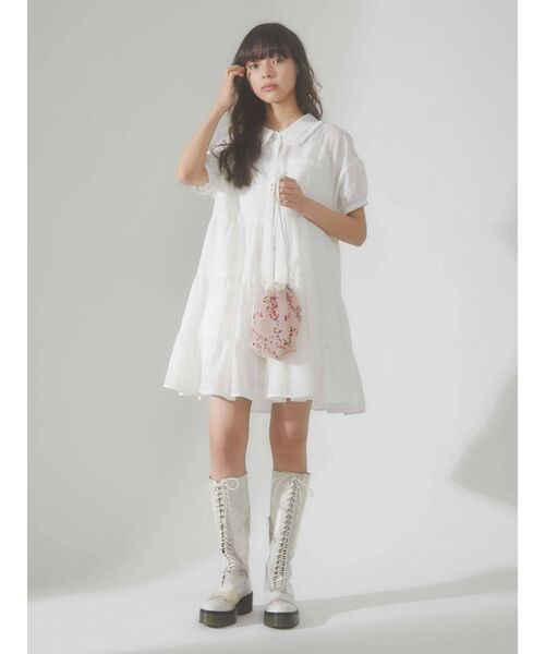 merry jenny（メリージェニー）の「mistスパンコールシアーポシェット（ハンドバッグ・レディース・ピンク/ブルー・FREE）」の5枚目の写真