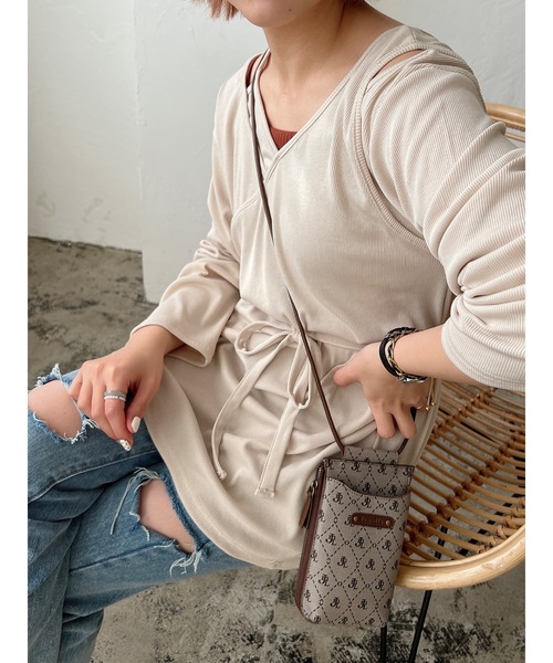 official限定】レイヤードポロTシャツ #2カラー | CUTSEW/SWEAT