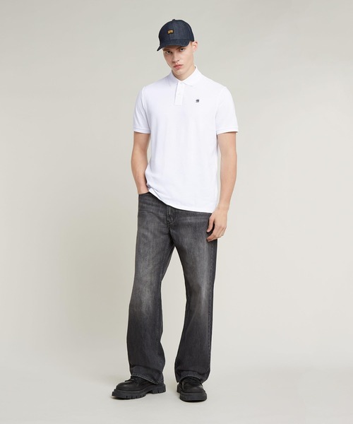 G-STAR（ジースター）の「DUNDA POLO/ベーシックデザインワンポイントポロシャツ（ポロシャツ・メンズ・ブラック/ホワイト/ダークブルー・LARGE/X-SMALL/X-LARGE/MEDIUM/SMALL）」の18枚目の写真