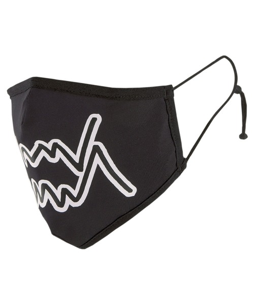 PUMA（プーマ）の「PUMA プーマ ユニセックス プーマ フェイスマスク BB 2枚セット（マスク・メンズ・ブラック系その他・フリー）」の3枚目の写真